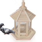 Wooden Transparent Household Bird Feeder - My Good Buys - Wooden Transparent Household Bird Feeder